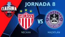 Necaxa vs Mazatlán: ¿Dónde ver la Jornada 8 de la Liga MX?