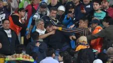 Detuvieron a varias personas por pelearse en las tribunas