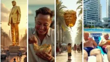 Trump publica su visión de Gaza en un video de IA