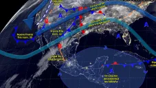 Los fuertes vientos continuarán en algunos estados del norte.