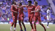 ¡El Diablo anda suelto! Toluca vence contundentemente a Puebla en el Estadio Cuauhtémoc