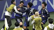 La Selección de Japón celebra su pase al Mundial 2026