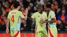 Pau Cubarsí salió lesionado del juego de España ante Países Bajos