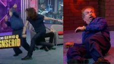 En plena entrevista se empezaron a insultar frente al público.