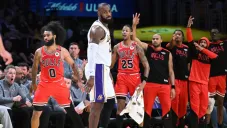 Bulls 'arruinan' regreso de Lebron James tras lesión con los Lakers