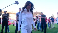 Eva Longoria disfruta del triunfo de Necaxa y felicita a Larcamón: &quot;¡Fuerza Rayos!&quot;