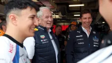 Helmut Marko explicó visita a Alpine en China