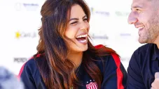 Necaxa tuvo de visita a una de sus inversionistas, Eva Longoria