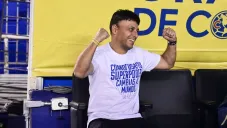 Ángel Villacampa y su emotivo discurso