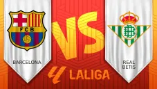 LaLiga: ¿Cuándo y dónde ver Barcelona vs Real Betis?