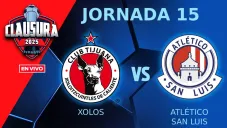 Xolos vs Atlético San Luis EN VIVO Liga MX Clausura 2025 Jornada 15