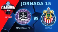 Mazatlán FC vs Chivas EN VIVO Liga MX Jornada 15 Clausura 2025