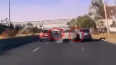 Los grupos de delincuentes por lo regular van en dos autos.