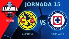 América vs Cruz Azul EN VIVO Liga MX Clausura 2025 Jornada 15