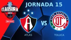 Atlas vs Toluca EN VIVO Liga MX Clausura 2025 Jornada 15