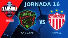 FC Juárez vs Necaxa EN VIVO Liga MX Jornada 16 Clausura 2025
