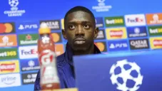 Dembélé en conferencia previa a la Vuelta de Champions