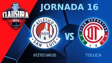 Atlético de San Luis vs Toluca: ¿Dónde ver la Jornada 16 de la Liga MX?