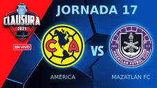 América vs Mazatlán FC EN VIVO Liga MX Jornada 17 Clausura 2025
