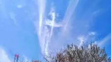 VIDEO: Cruz en el cielo es captada durante Semana Santa
