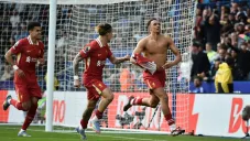 Alexander-Arnold salva a Liverpool y los pone a tres puntos del título