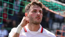 Santi se reencontró con el gol luego de casi dos meses