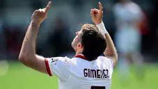 Goles de Santiago Gimenez en Europa