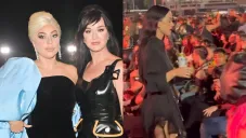 VIDEO: Katy Perry asistió al concierto de Lady Gaga en el Estadio GNP de CDMX