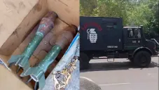 Hallan granadas en calles de la Ciudad de México