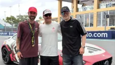 ¡Invitados de lujo en el GP! Miguel Layún y BZRP fueron captados este fin de semana en Miami