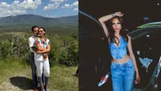 Ángela Aguilar reacciona a coqueteo entre Nodal y Mafer Shof en partido de la Peoples League