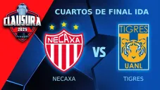 Necaxa recibe a Tigres en la ida de los Cuartos de Final del Clausura 2025