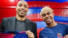 ¡Tremendo encuentro! Thierry Henry y Lamine Yamal convivieron tras El Clásico