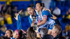 Charlyn Corral finalmente celebró su primer título de liga