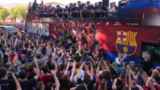 De la Fuente de Canaletas, pasando por el Camp Nou: Así va el recorrido de campeón del Barcelona