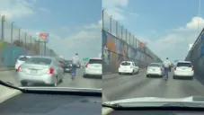 VIDEO: Scooter circula en vialidad de alta velocidad en CDMX y causa indignación