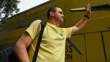 ¡Repitió la señal! André Jardine fue captado festejando el pase a la Gran Final desde la tribuna