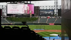 Homenaje al nuevo pontífice en suelo de los Medias Blancas