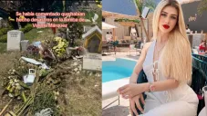 VIDEO: Vandalizan tumba de Valeria Márquez, según sus fans