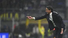 Inzaghi durante la Semifinal de Champions