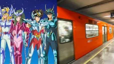 Los Caballeros del Zodiaco en el Metro CDMX: Abren exposición en esta estación