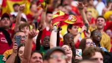 Aficón española durante la Nations League