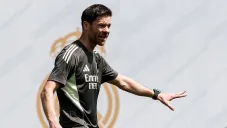 Xabi Alonso dirigió su primer entrenamiento con Real Madrid