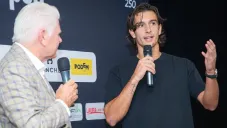 Lorenzo Muselti durante un evento de jugadores