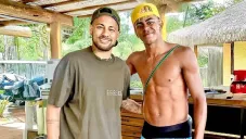 El sueño de Lamine Yamal: conoció a su ídolo Neymar en Brasil