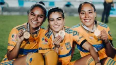 Natalia Villarreal como campeona de la Liga MX