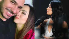 La modelo le sacó al youtuber sus trapitos al sol.