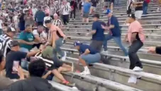 Aficionados del PSG y Botafogo desatan violencia en las tribunas