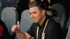 Marcelo Gallardo se lamenta tras empate