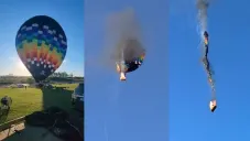 En la aeronave viajaban 21 personas que cayeron desde varios metros de altura.